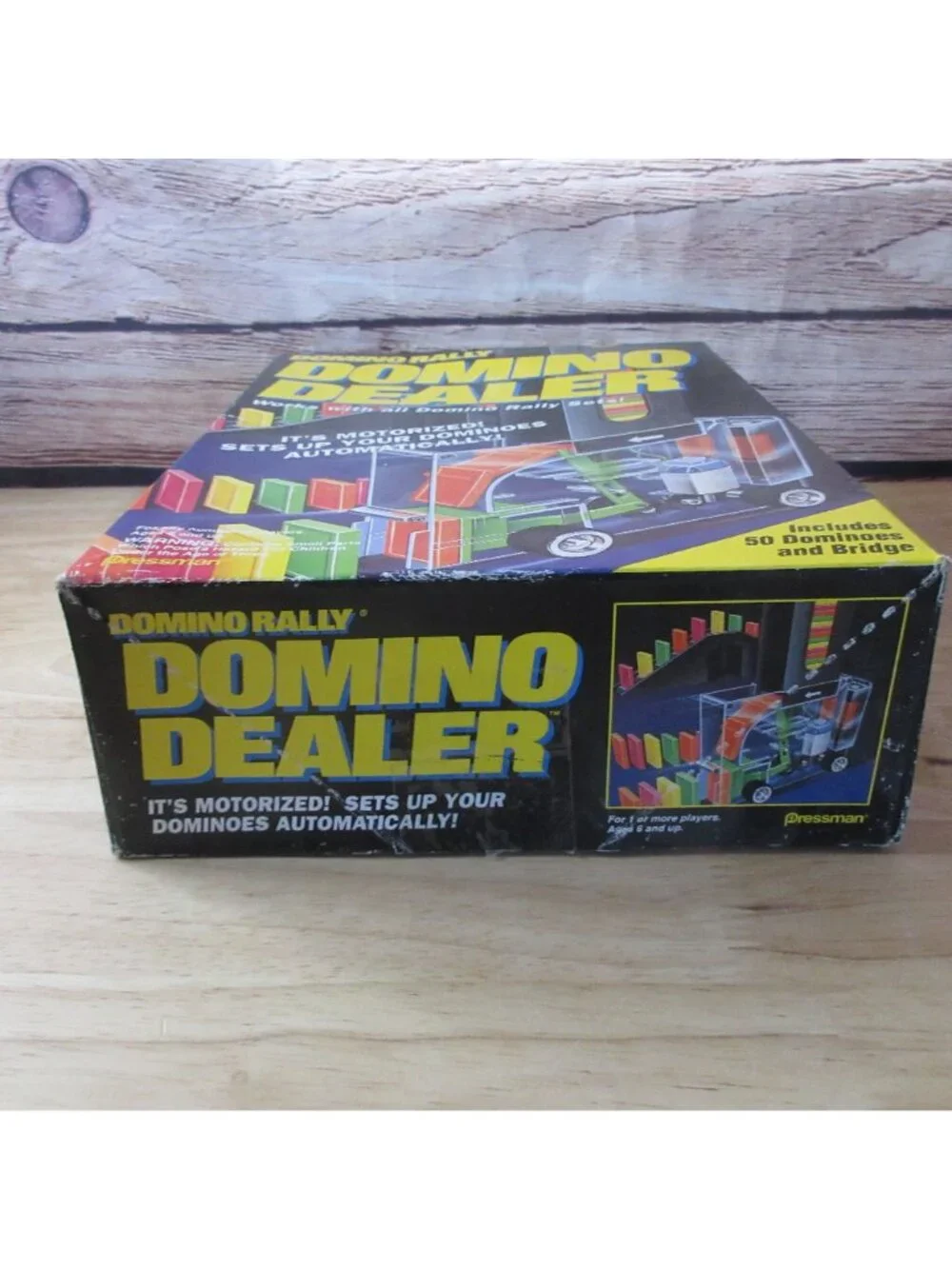 Domino Rally DOMINO DEALER 1992 Pressman #9515 Motorized